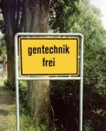 Gentechnikfrei Schild Foto