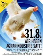 Demonstrieren Sie mit uns vor Europas größtem Hühnerschlachthof.